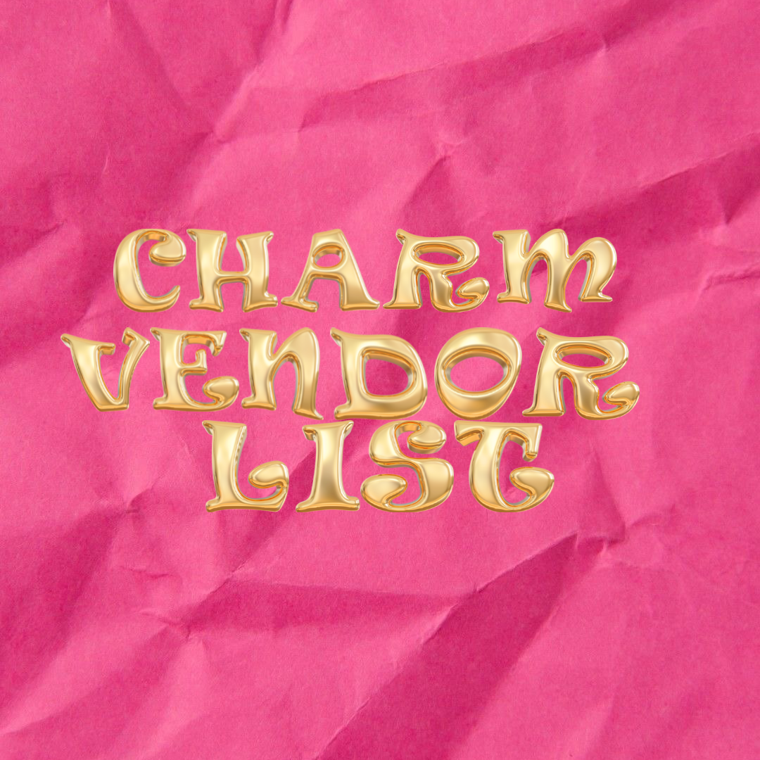 Junk Charm Vendor List